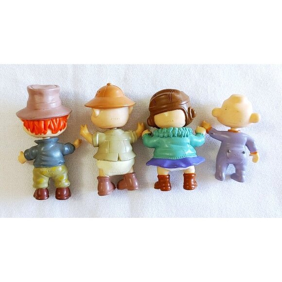 4 Vintage Viacom 1998 RUGRATS Mixed Collectible PVC Figure Lot Tommy Chuckie - Picture 2 of 2